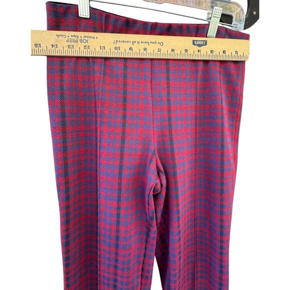 Maeve By Anthropologie Small The Margot Houndstooth Kick Flare Cropped Pants - Picture 5 of 8